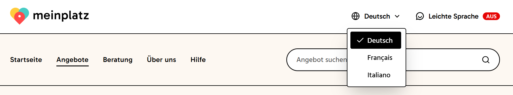 Illustration Sprachwechsel