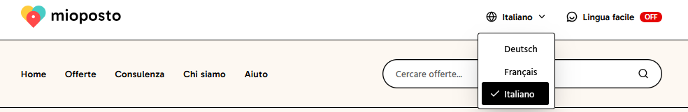 Illustrazione Cambio di lingue