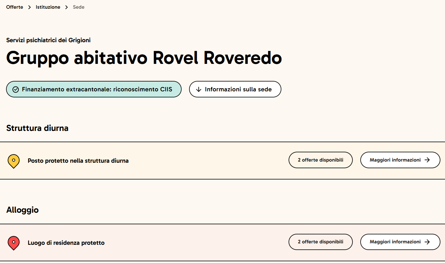 Illustrazione della sede