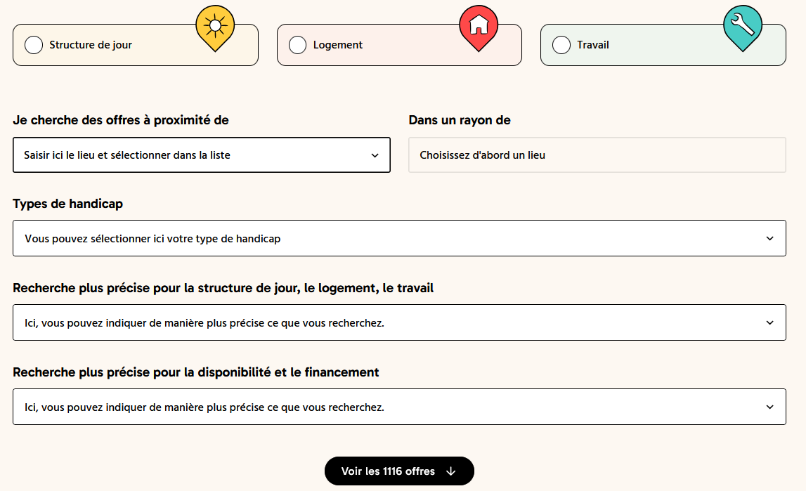 Illustration recherche étape par étape