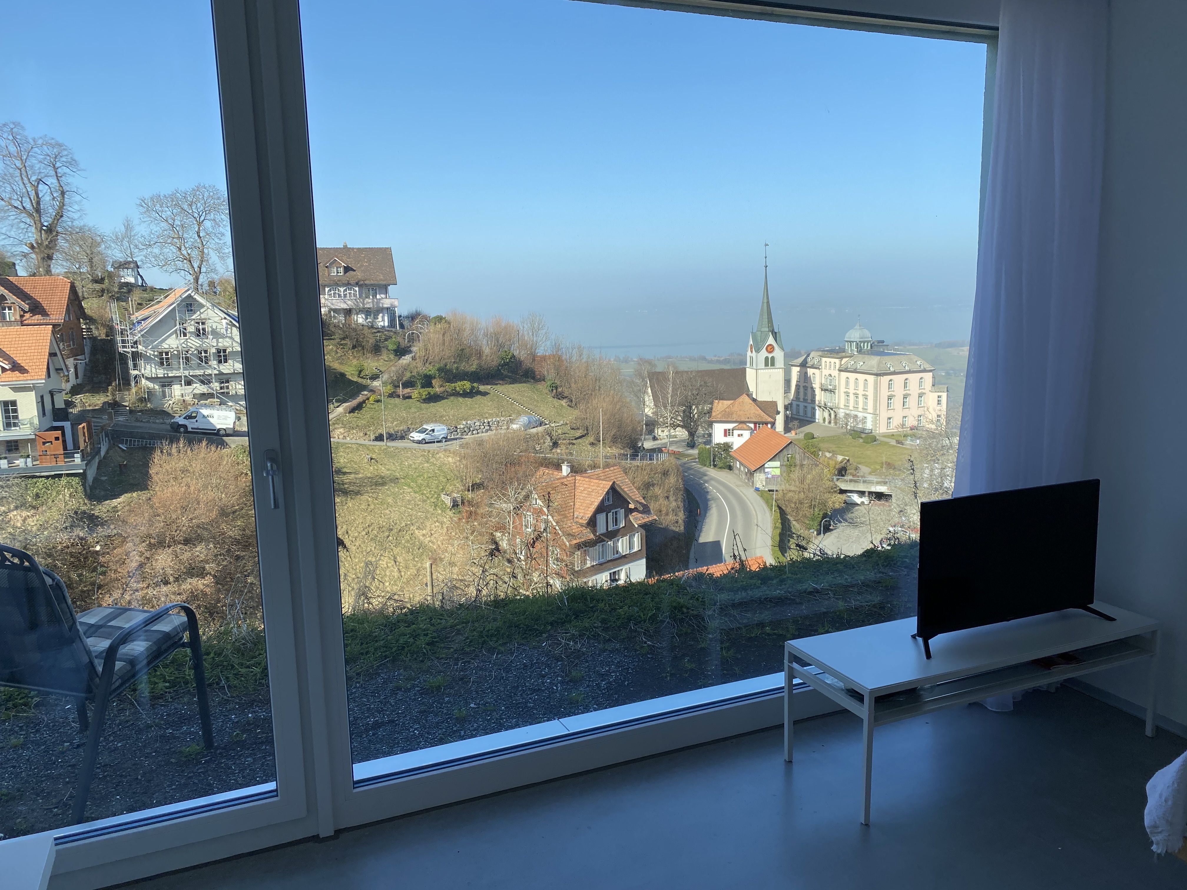 Aussicht und Terrasse