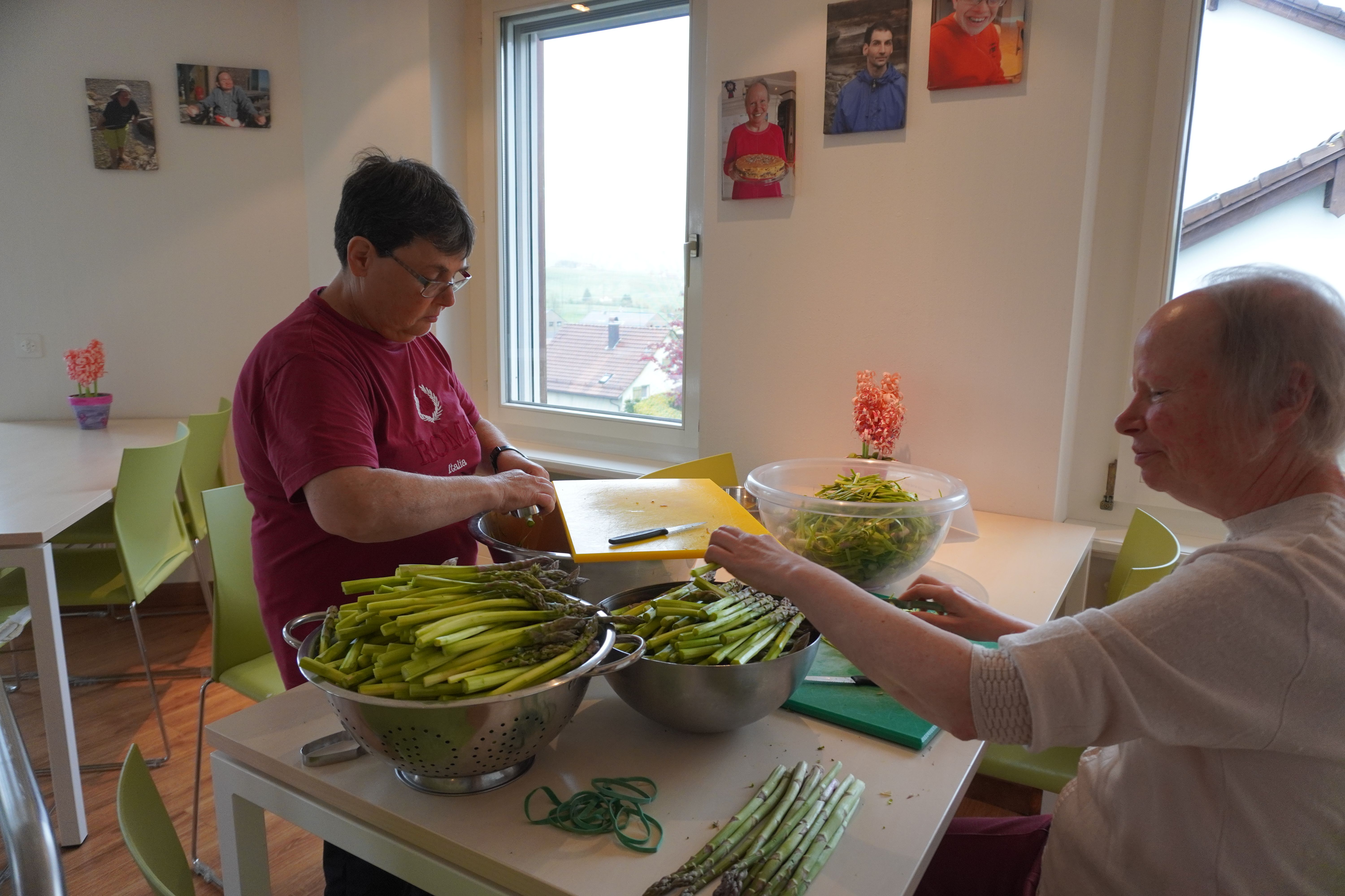 Rüsten und Kochen
