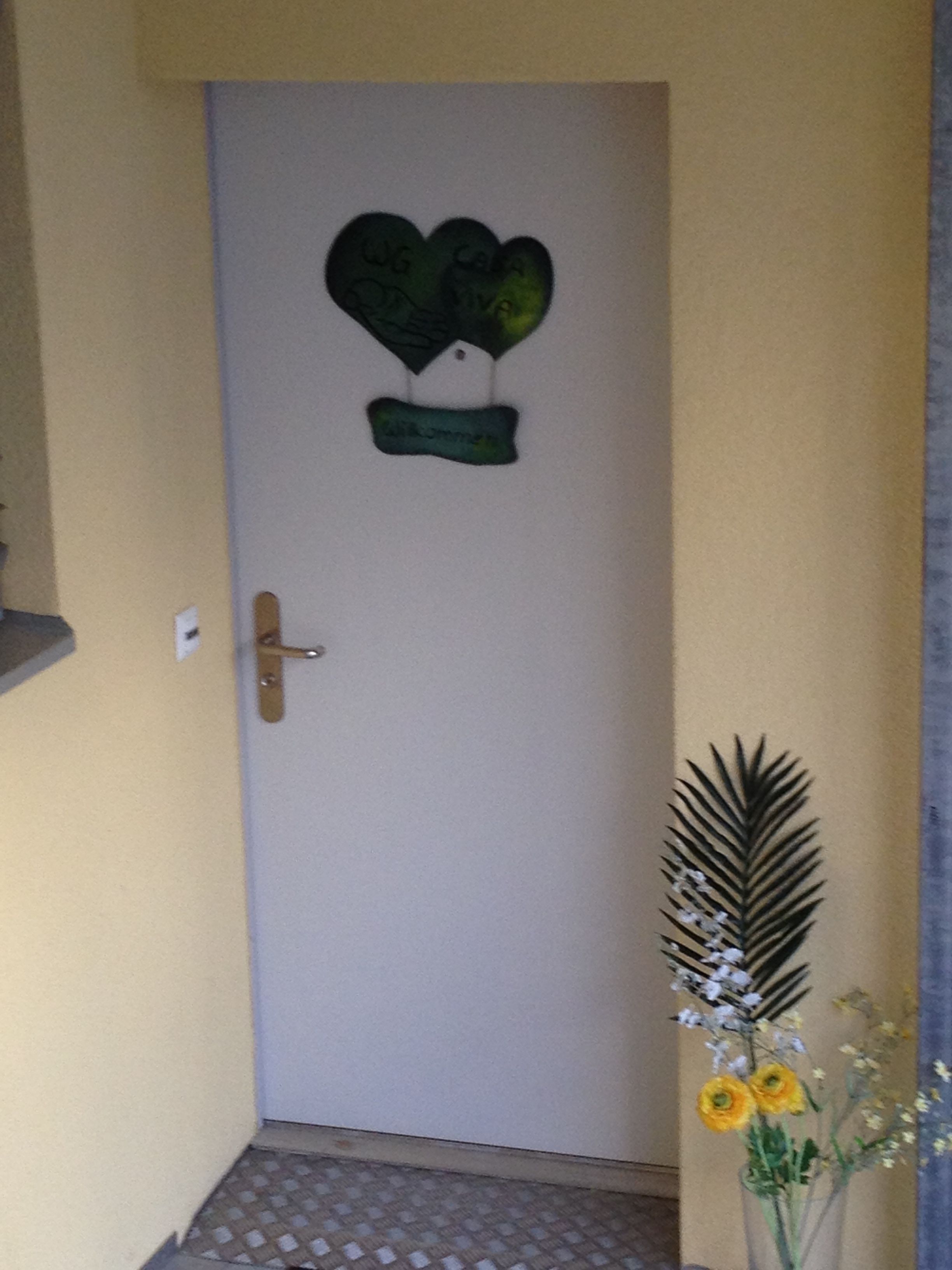 Eingangstüre Verein WG Casa Viva