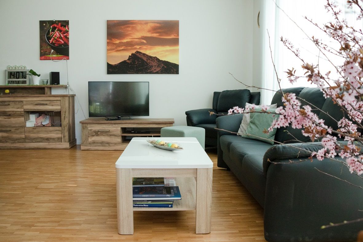 Wohnzimmer auf der Wohngruppe