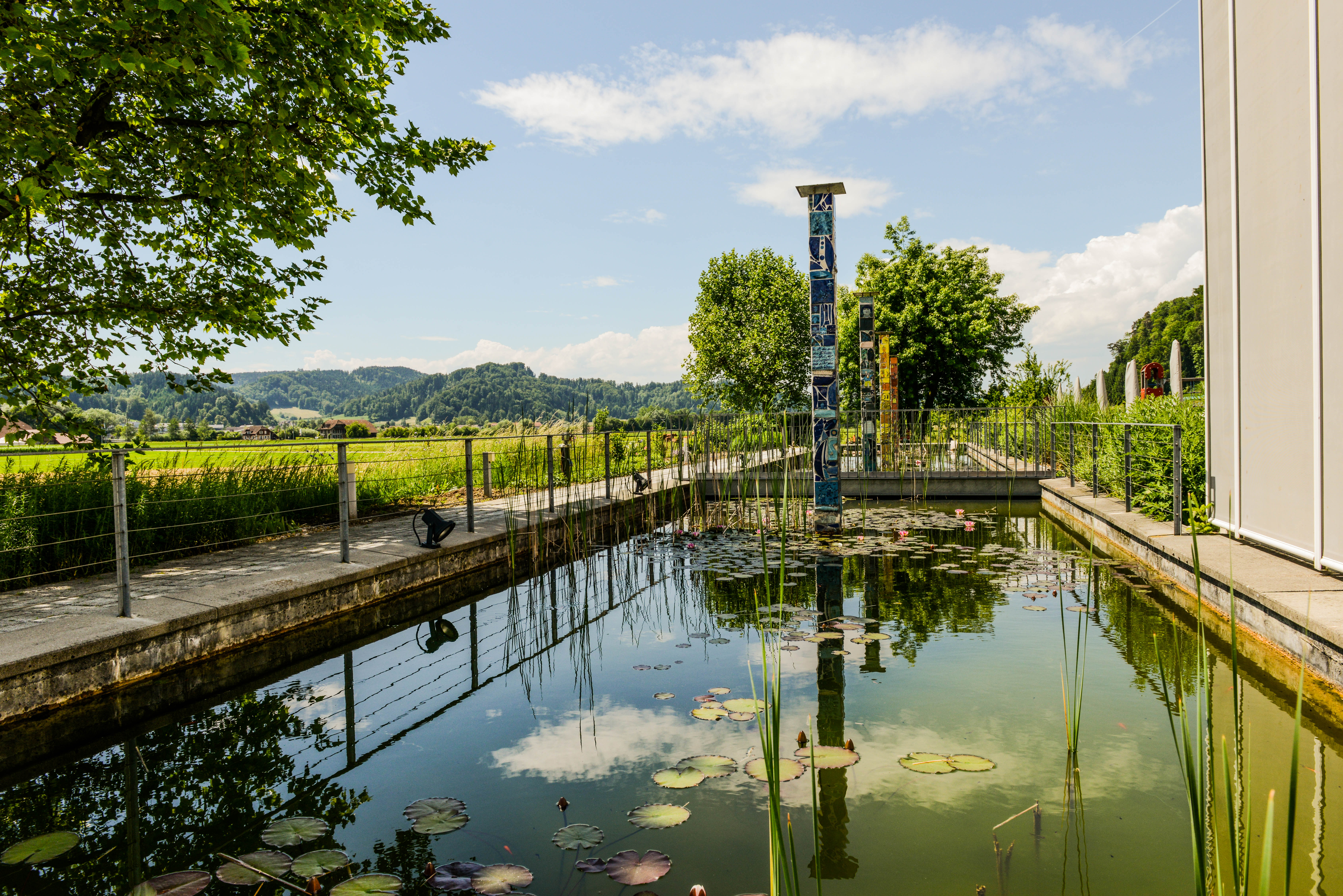Teich Gartenanlage