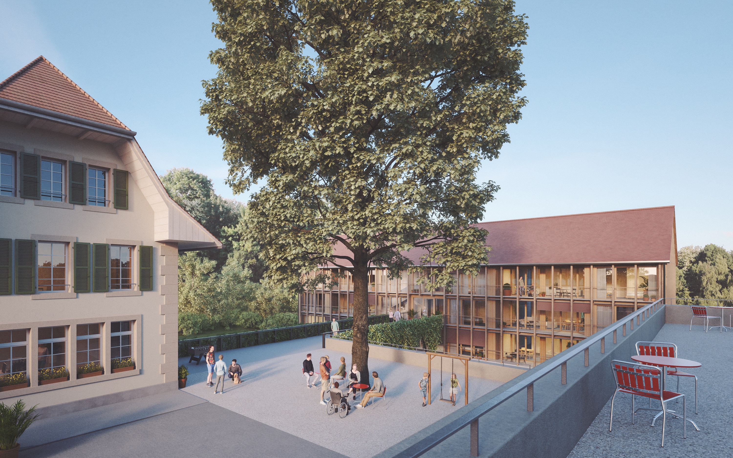 Neubau für 24 Bewohner:innen - Bezug November 2022