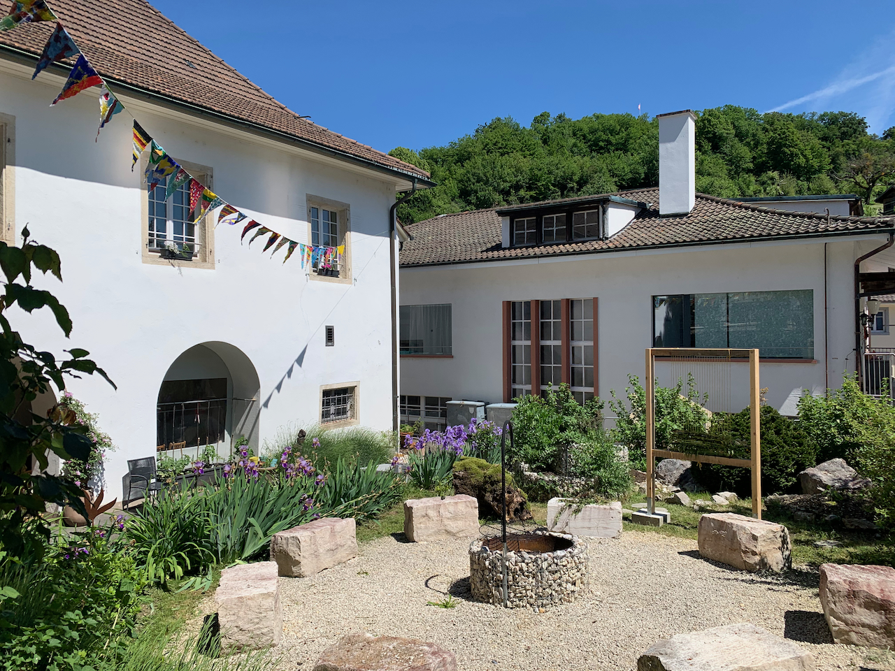 Grillplatz im Garten