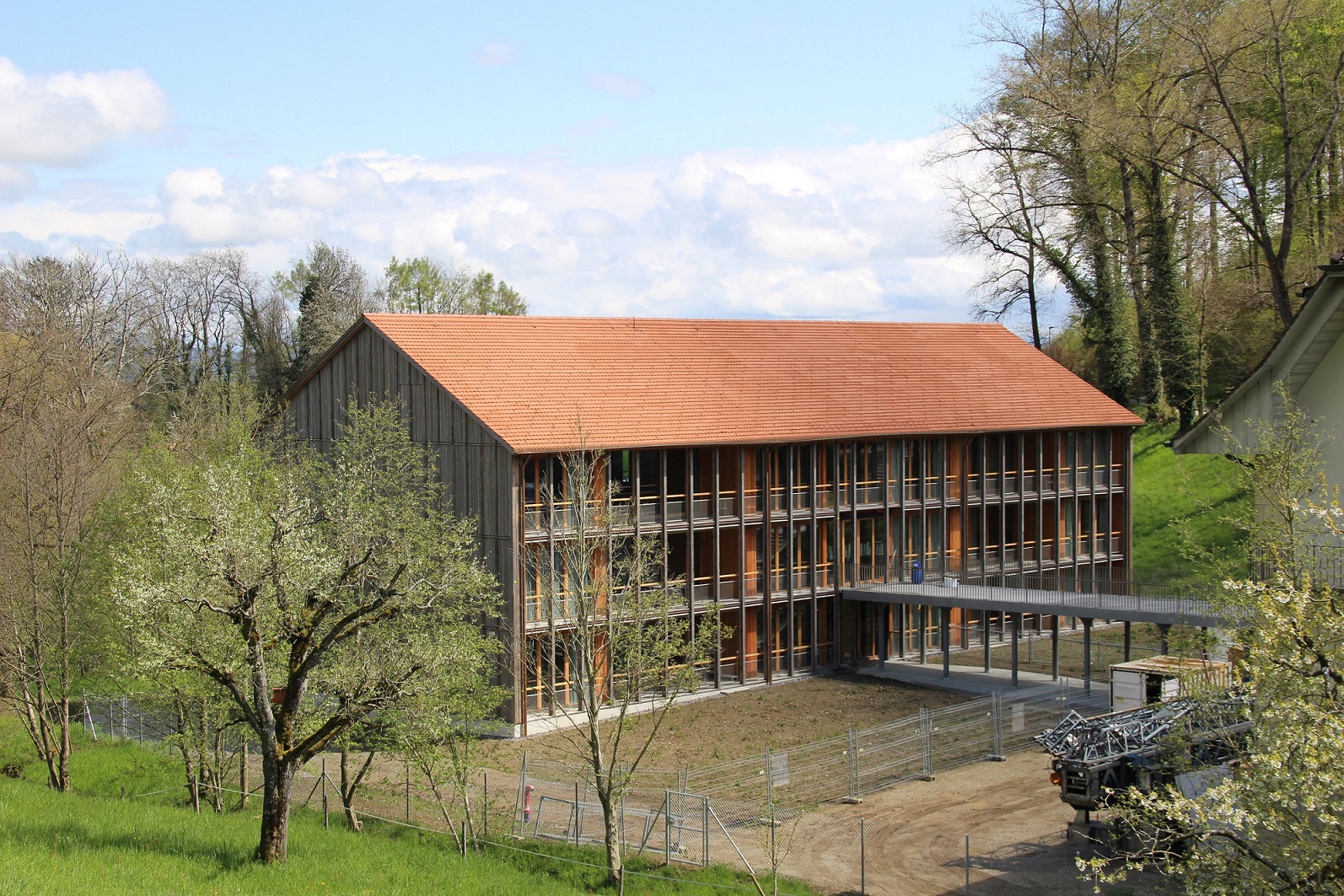 Im November 2022 wurde das neue Wohnhaus bezogen