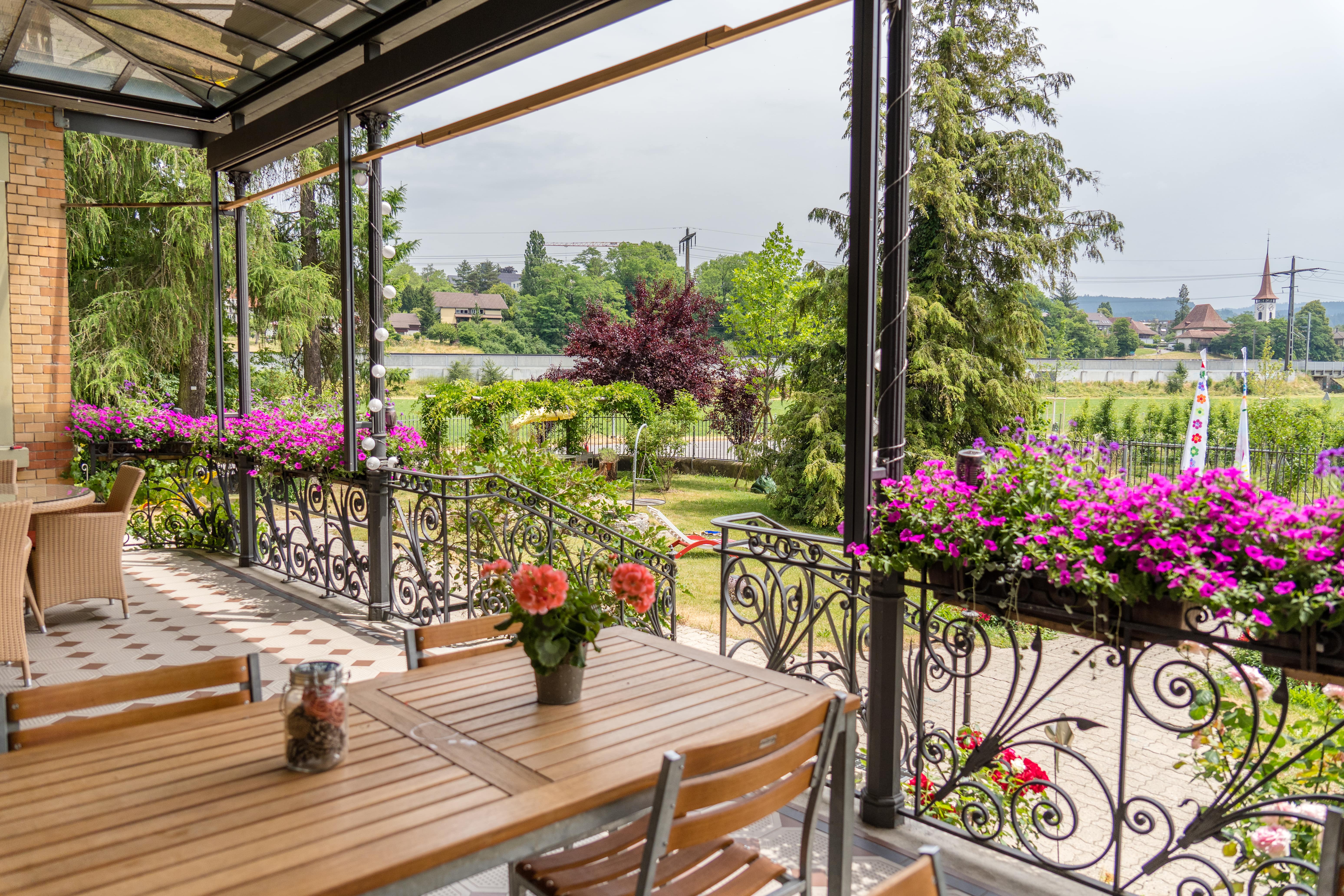 die Terrasse mit Charme