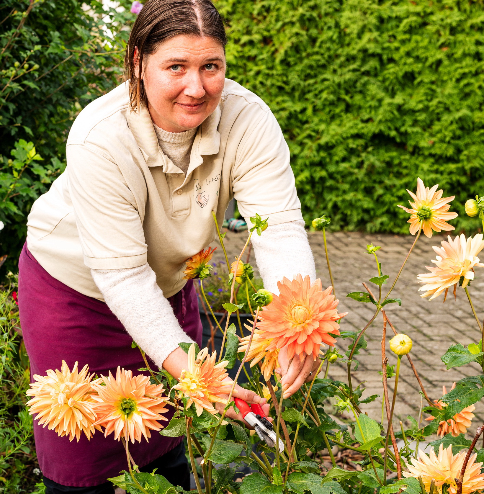 Arbeit im Garten