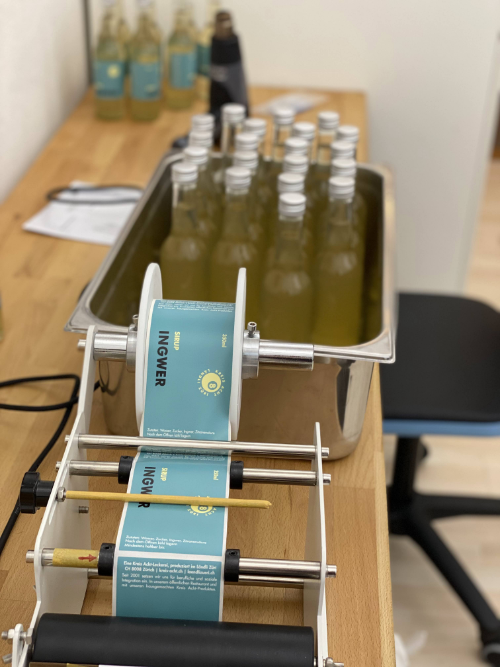Produktion Sirup und Punsch
