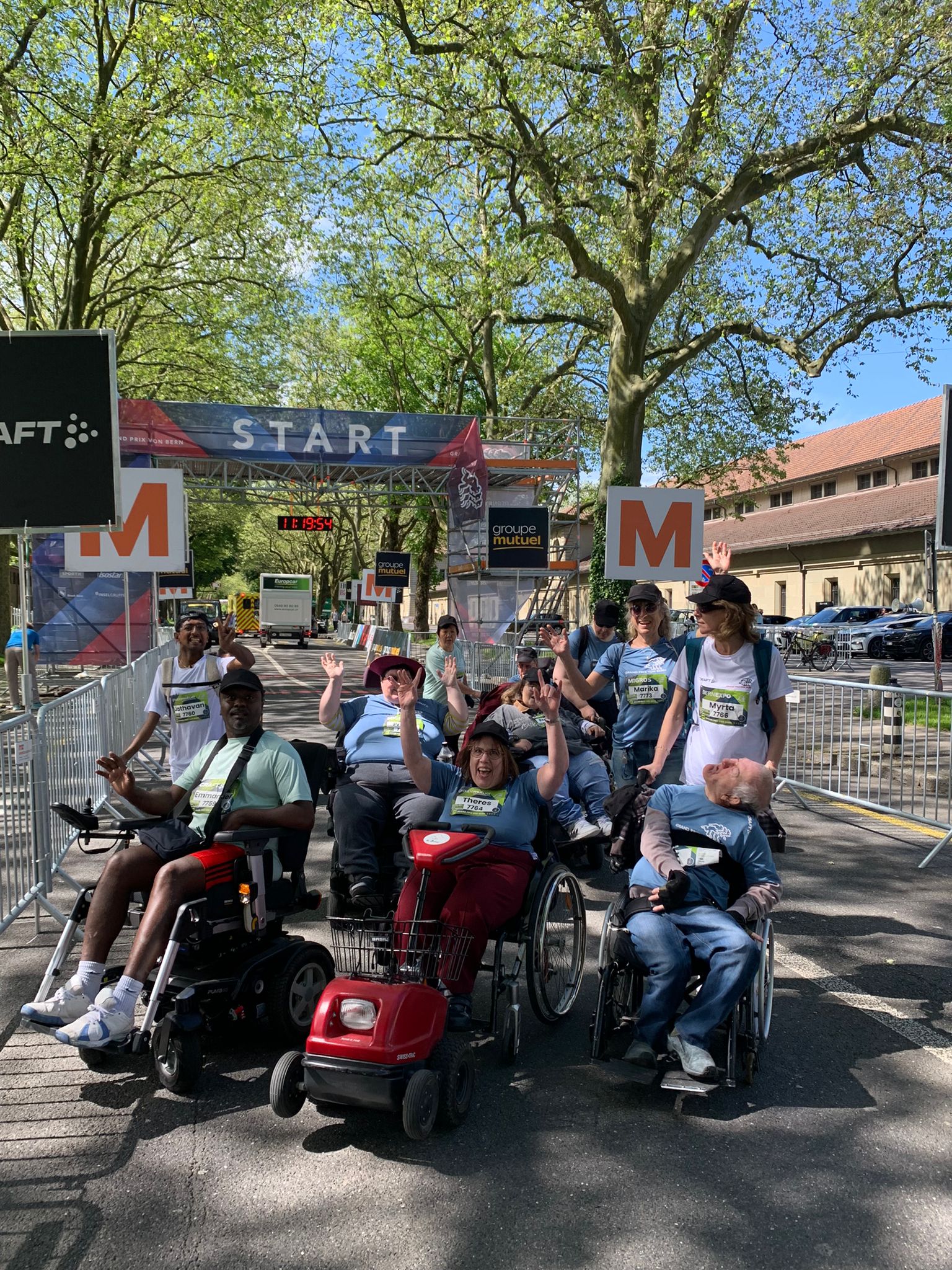 Teilnahme am GP von Bern