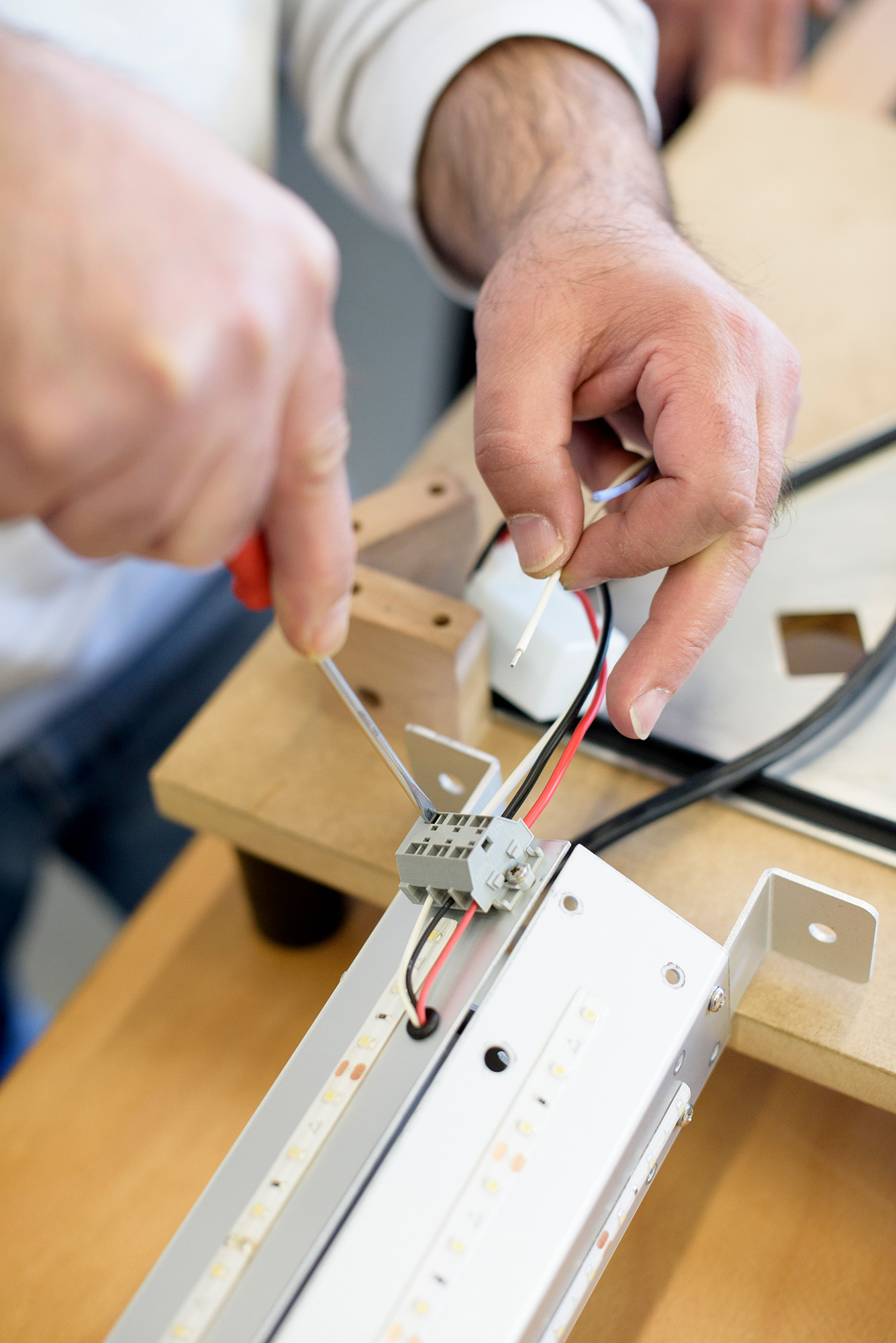 Arbeit an Arbeitsaufträgen