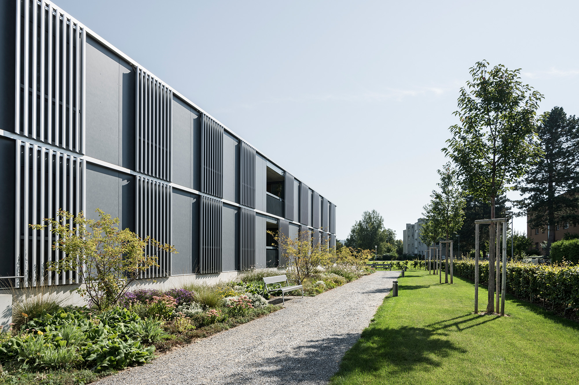 Wohnhaus Langfuri mit Garten